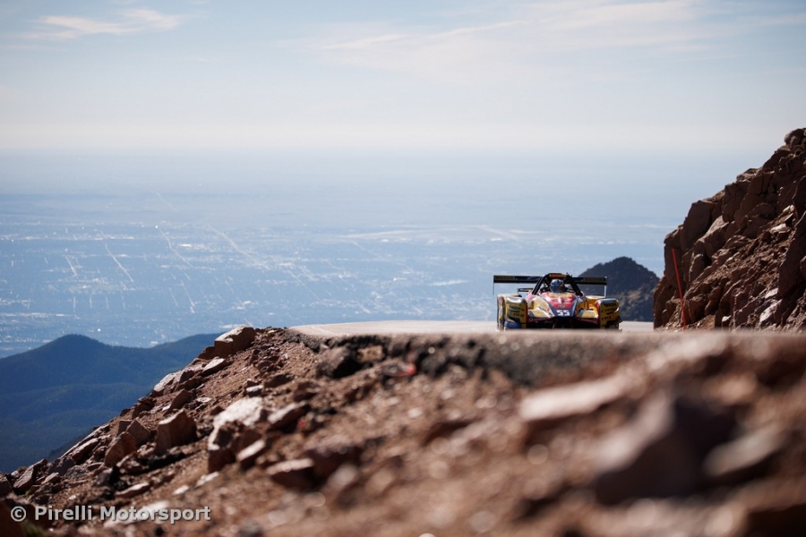Pirelli at Pikes Peak with Faggioli and Dumas