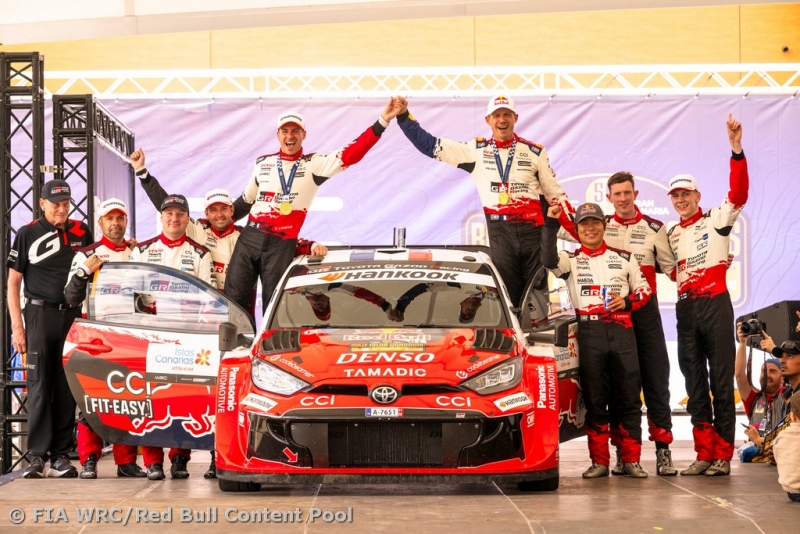 Rally Islas Canarias: Ogier wins as Solberg&rsquo;s challenge ends in heartbreak