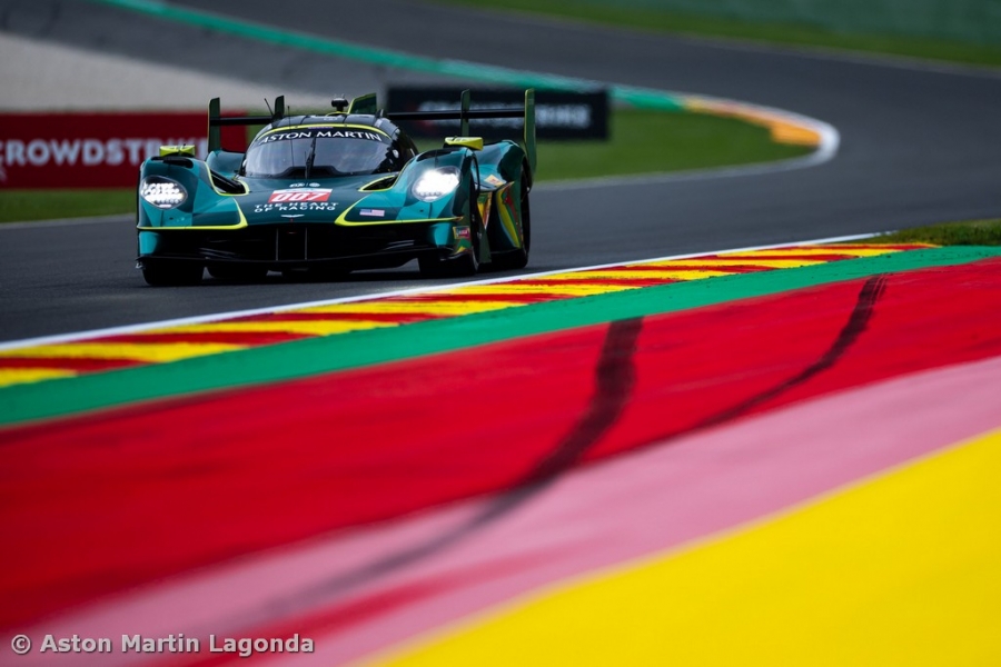 Aston Martin Valkyrie achieves best WEC finish at SPA