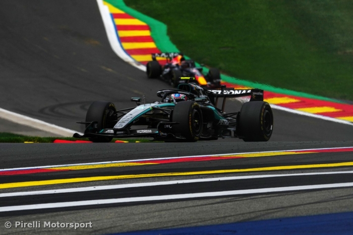 Antonelli wins at the legendary Spa-Francorchamps circuit