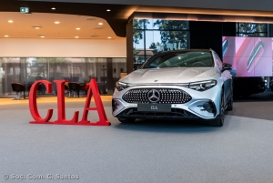 Mercedes-Benz CLA Shooting Brake el&eacute;ctrico na Soc. Com. C. Santos