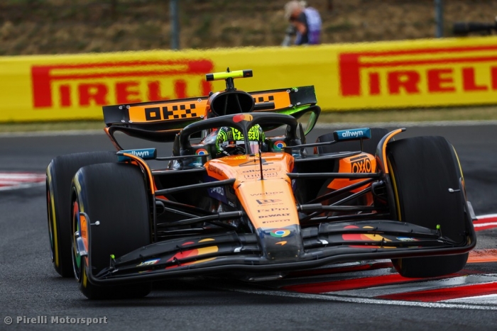 McLaren stamps its authority on Budapest on Friday
