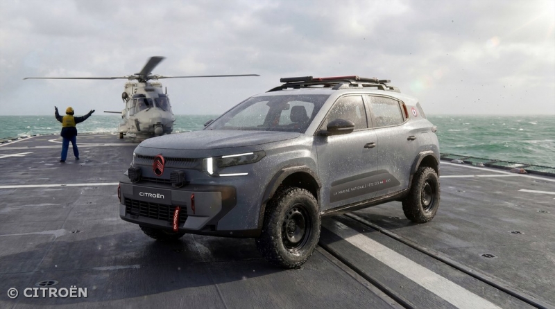 Citro&euml;n C3 Aircross Marine Nationale