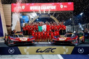 Ferrari crowned FIA World Endurance Champions in Bahrain