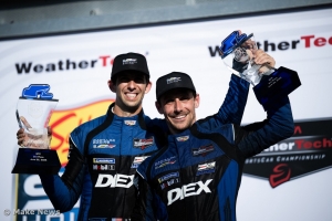 Filipe Albuquerque no pódio em Watkins Glen