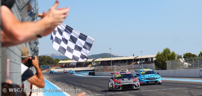 Azcona and Clairet win one race apiece in France
