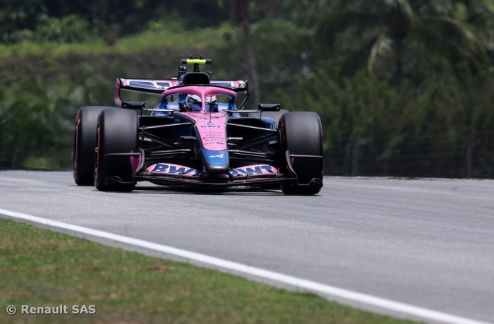 Alpine Formula One Team - Bahrain Grand Prix in Malaysia