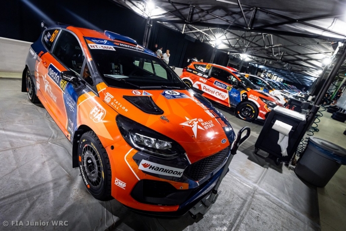 Five-way Junior WRC title fight primed for Central European showdown