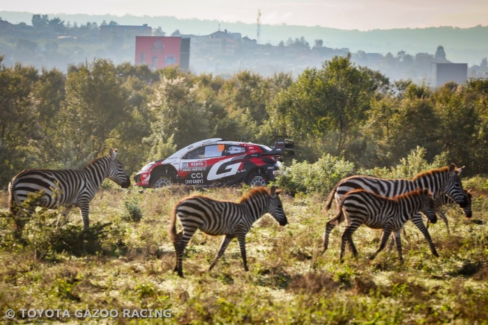 Solberg and TGR-WRT storm into early Safari lead