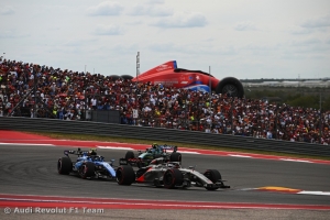Audi F1 Team prepares for the Mexican Grand Prix