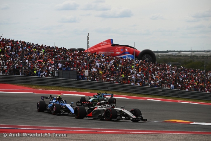 Audi F1 Team prepares for the Mexican Grand Prix