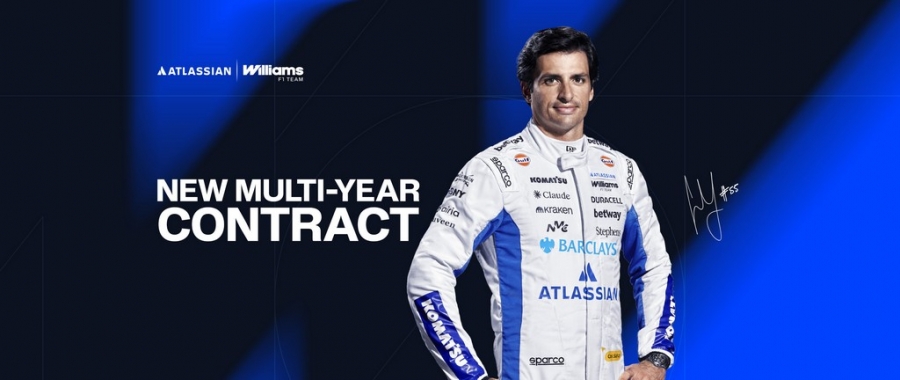 Carlos Sainz commits to Williams F1 Team for 2027