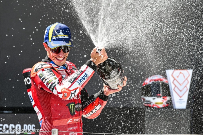 Marquez takes milestone win with Balaton masterclass