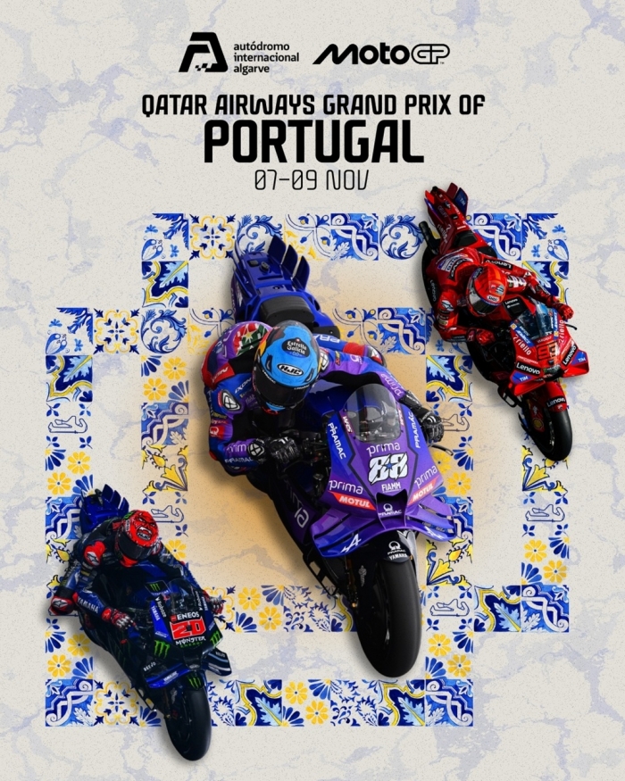 MotoGP - Estacionamento e transporte gratuito em Portimão, Figueira e Lagos
