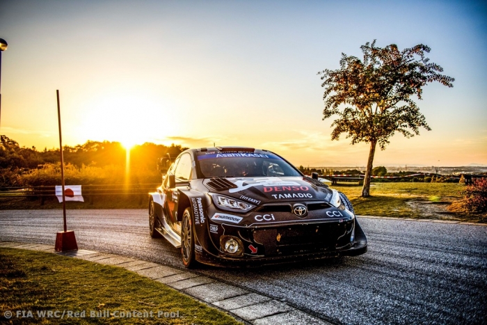 Ogier heads Toyota 1-2-3 after commanding Friday in Japan