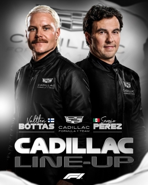 Perez and Bottas returns in 2026 with Cadillac