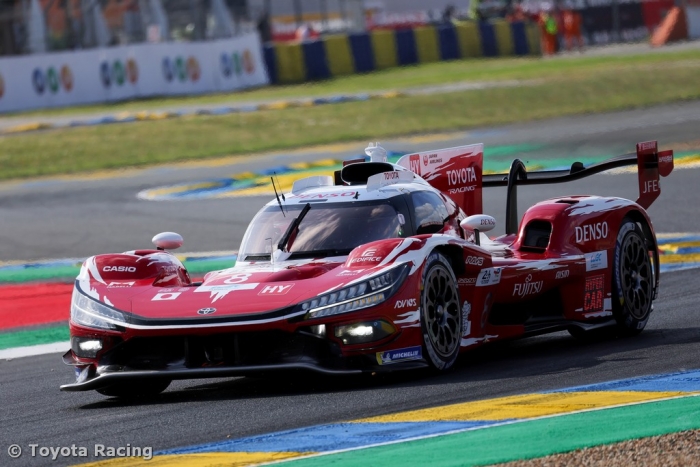 Toyota Racing making Le Mans progress