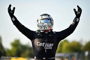 Nicola Lacorte took his maiden F3 victory on home turf