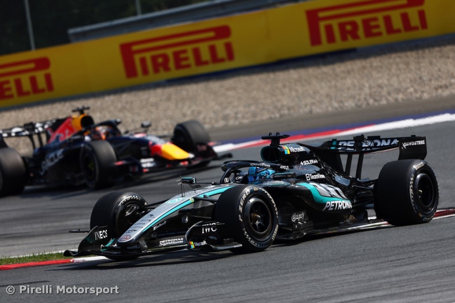 George Russell wins the Austrian Grand Prix