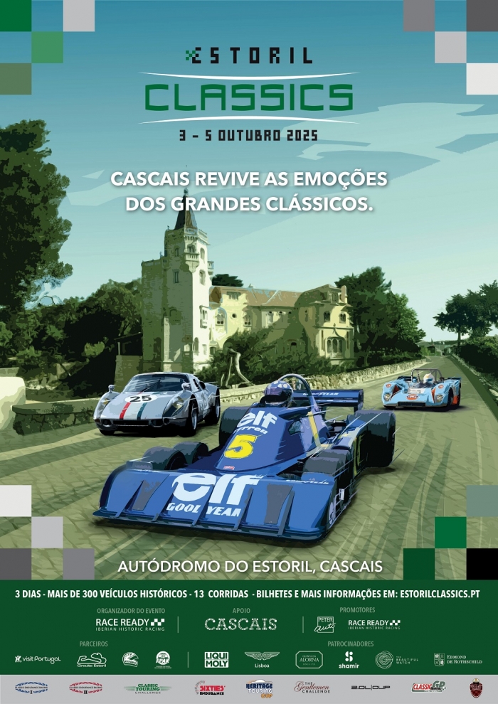 Estoril Classics regressa ao Autódromo do Estoril no início de Outubro