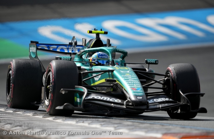 Aston Martin Formula One&trade; Team in the points at Zandvoort