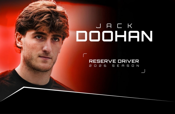 Haas F1 Team signs Jack Doohan to Reserve role