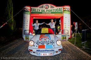 Yves Deflandre VENCE Rally de Portugal Histórico