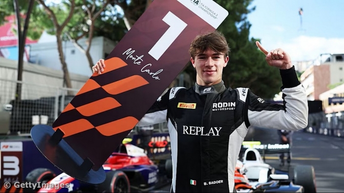 Badoer earns maiden F3 victory in Monte Carlo