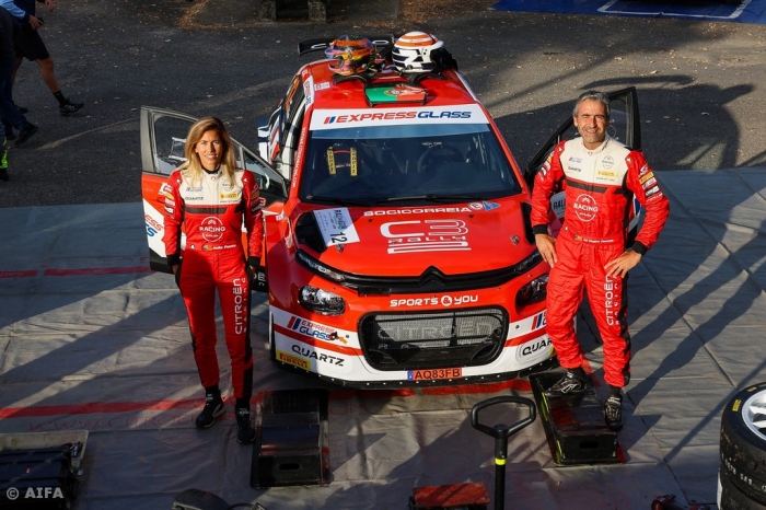 José Pedro Fontes e Inês Ponte no Rallye Vidreiro