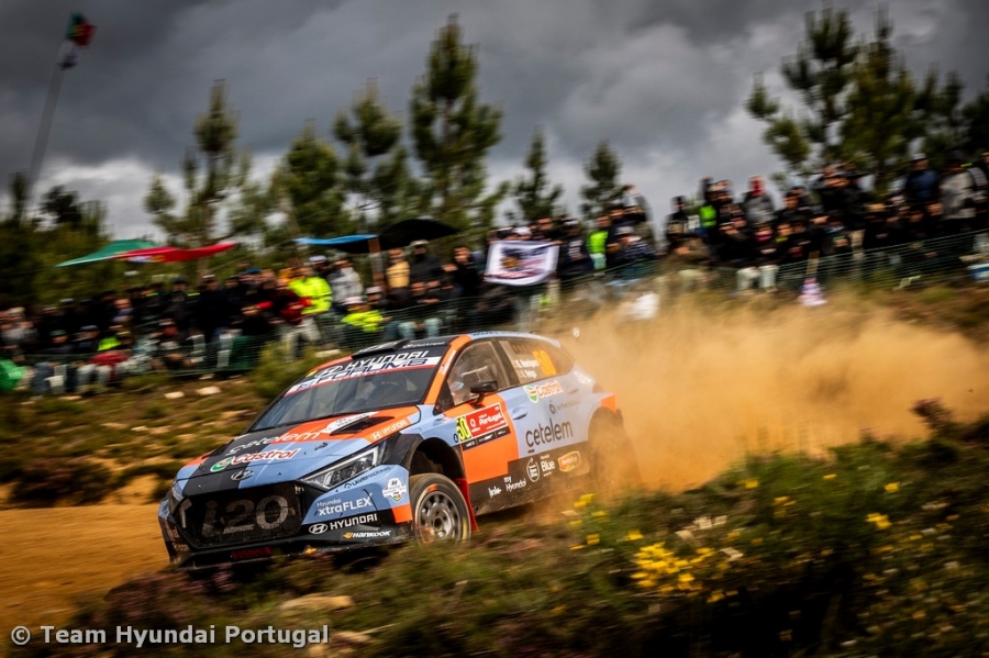 Team Hyundai Portugal conquista p&oacute;dio no Rally de Portugal