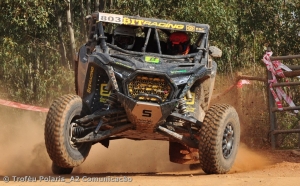 Trof&eacute;u Polaris RZR 2026 presente no Raid TT Ferraria