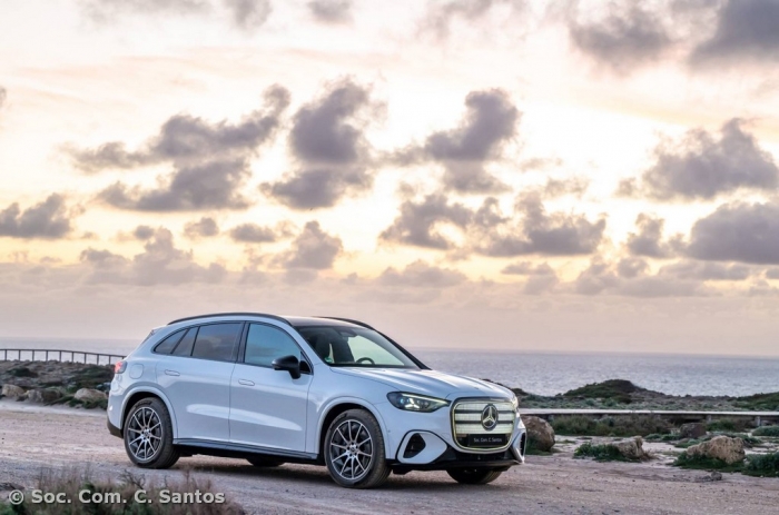 Soc. Com. C. Santos apresenta novos SUV Mercedes-Benz GLC El&eacute;trico e GLB