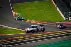 Lorens Lecertua on the Silver Cup podium at Spa