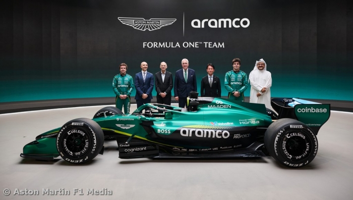 Aston Martin launches Season with Livery reveal
