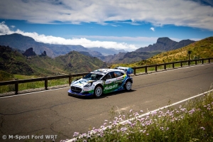 M-Sport crews show solid progression in Gran Canaria