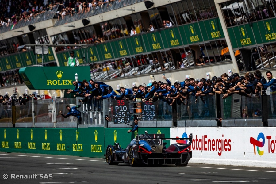 Alpine with a double Top10 finish at the 24 Hours of Le Mans