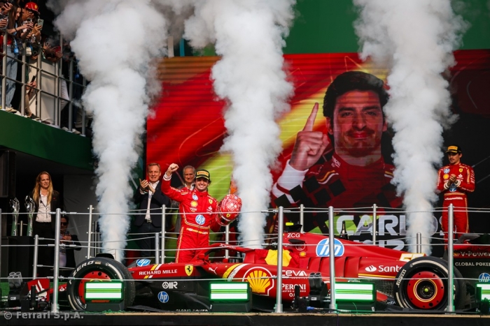 Scuderia Ferrari again stood on the top step of the podium!