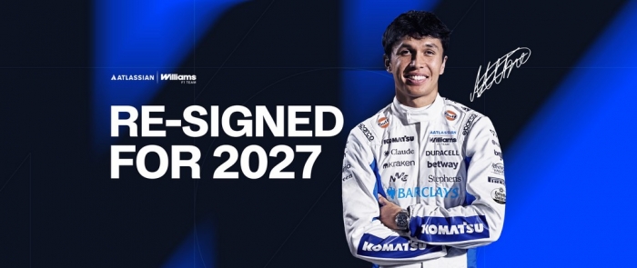 Alex Albon extends record-breaking journey with Williams F1 Team