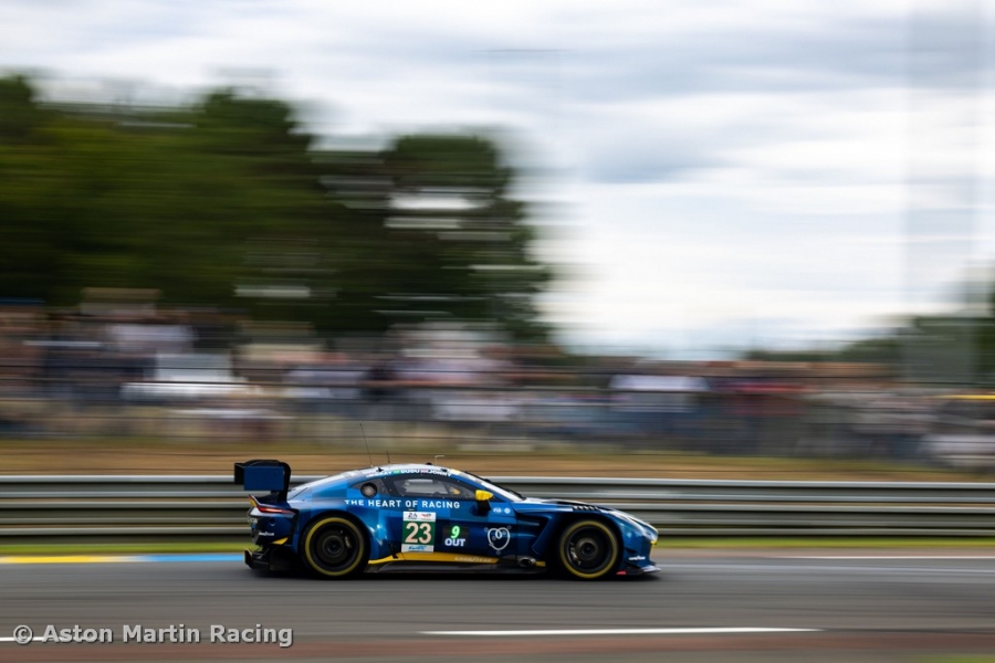 Aston Martin Vantage claim LMGT3 podium in Le Mans