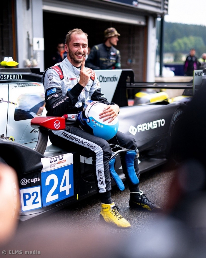 Nielsen Racing Secures Debut ELMS LMP2 Pole in Belgium