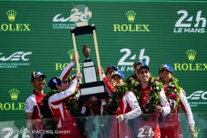 Le Mans victory for TOYOTA RACING