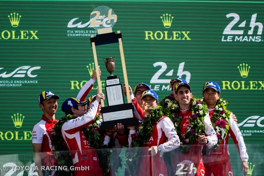 Le Mans victory for TOYOTA RACING