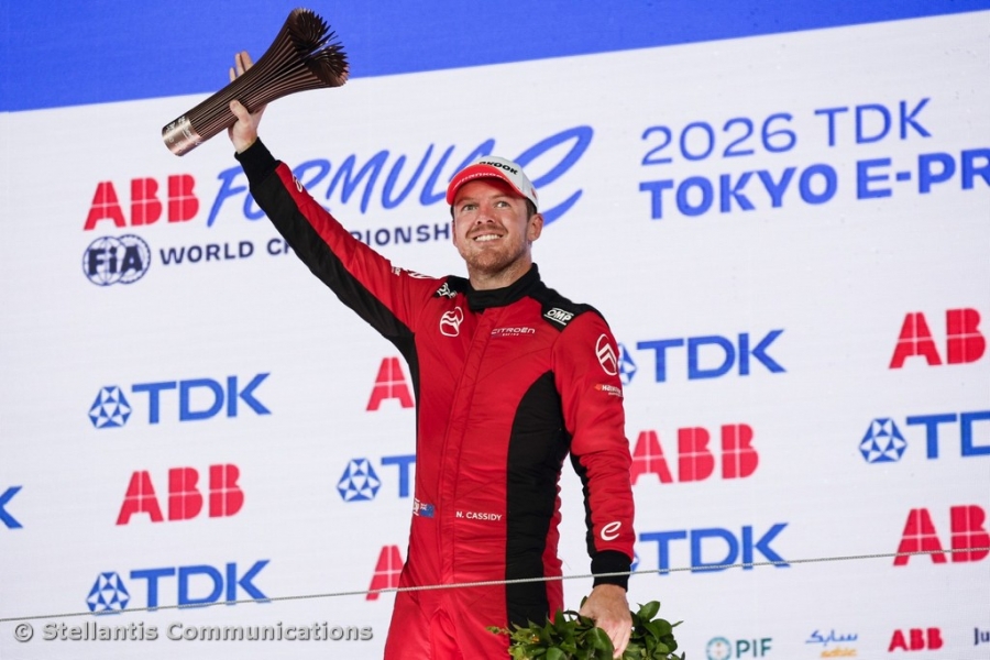 Nick Cassidy returns to the Podium in Tokyo