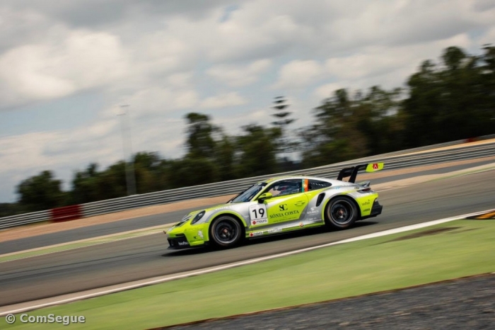 Henrique Cruz sobe ao p&oacute;dio na estreia no PSCI