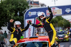 Tiago Pereira venceu na Challenge Clio Rally5