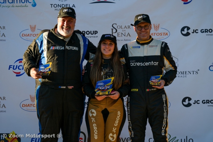 JC Group Racing Team celebra vit&oacute;ria e vice-campeonato de Beatriz Correia nos GT no Caramulo